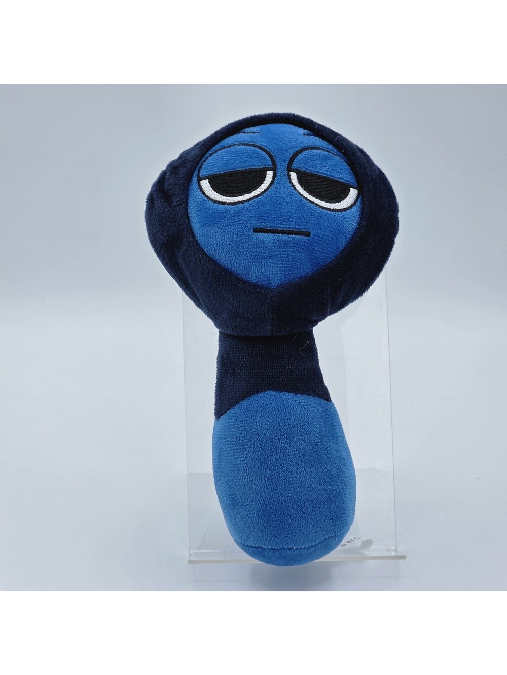 Sprunki Jevin Blue Plush Stuffed Toy Hooded Character